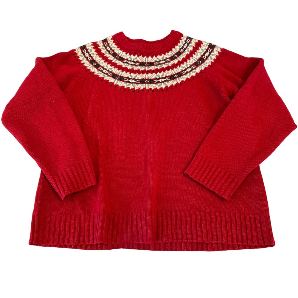 Woolrich Red Crew Neck Sweater